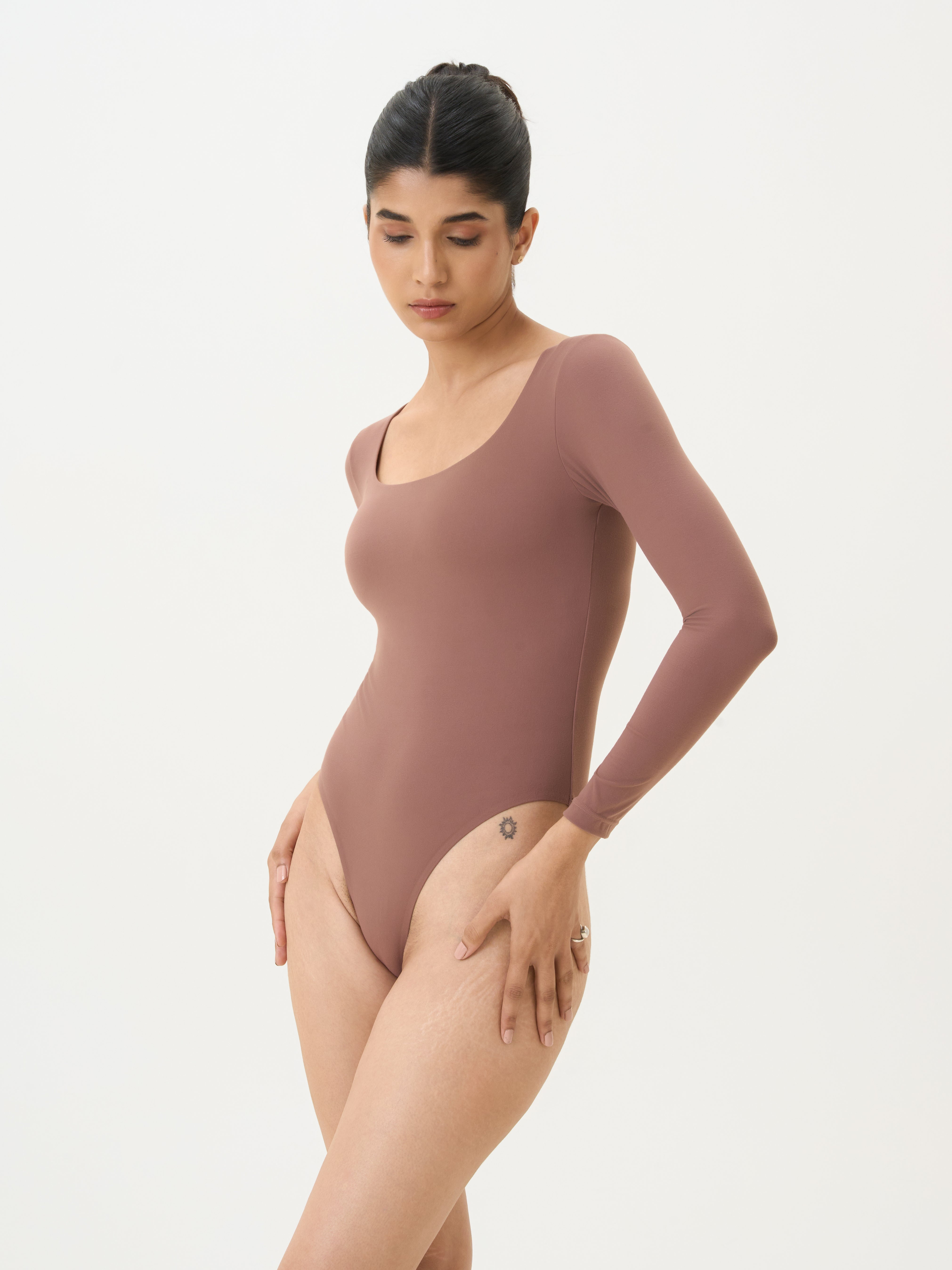 Full Sleeve Round Neck Bodysuit