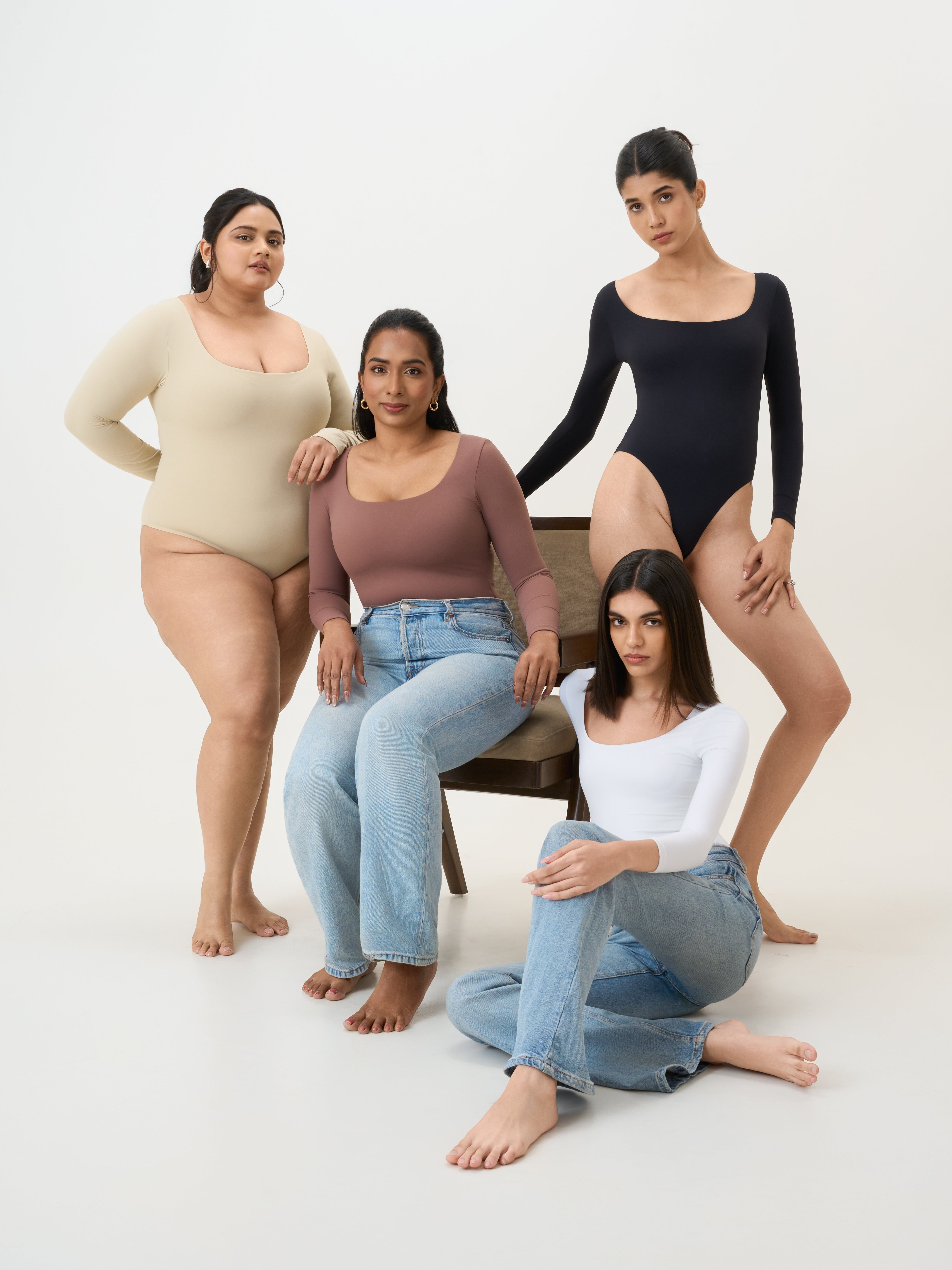 Full Sleeve Round Neck Bodysuit