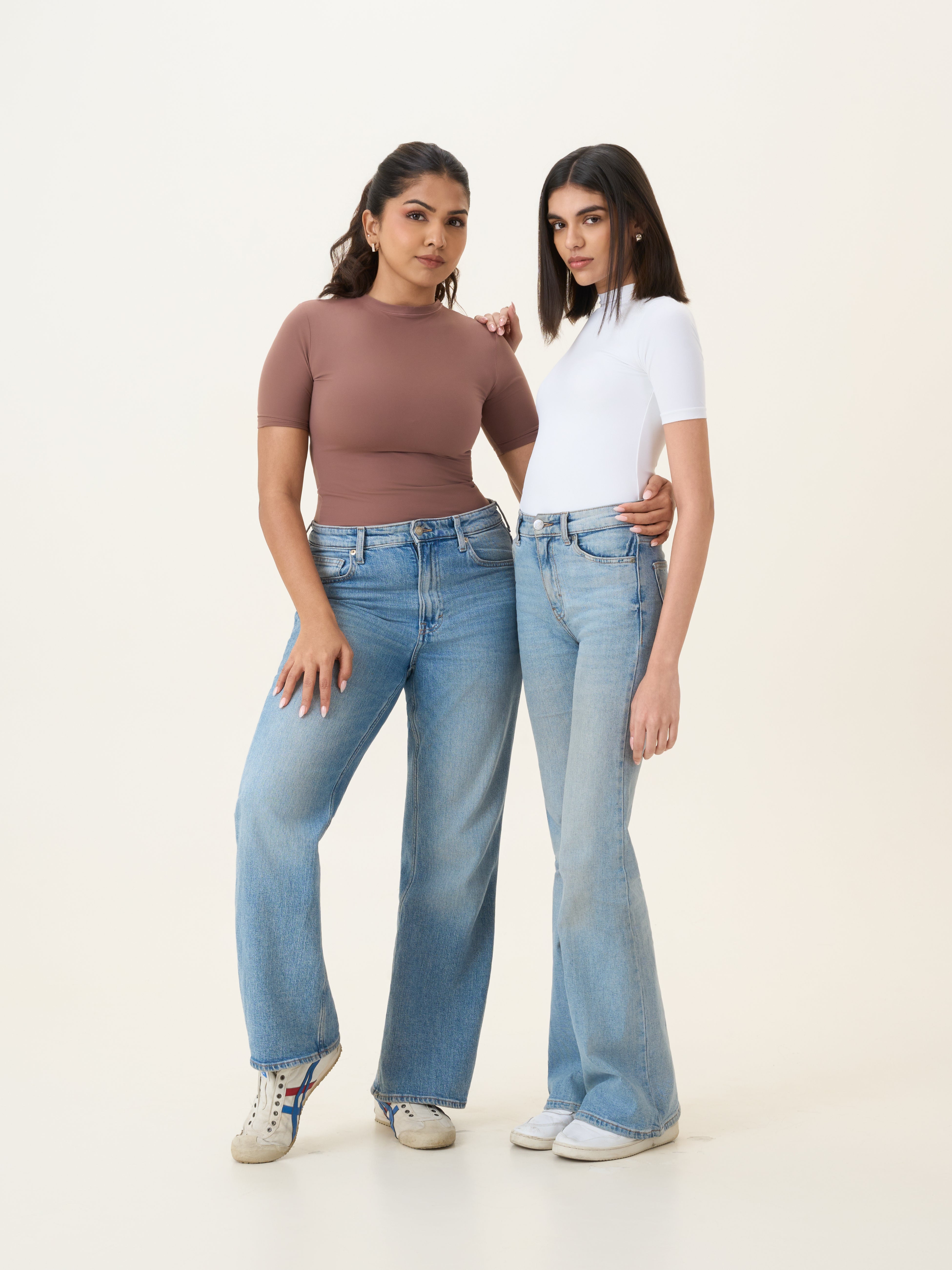 Crew Neck Short Sleeve Top