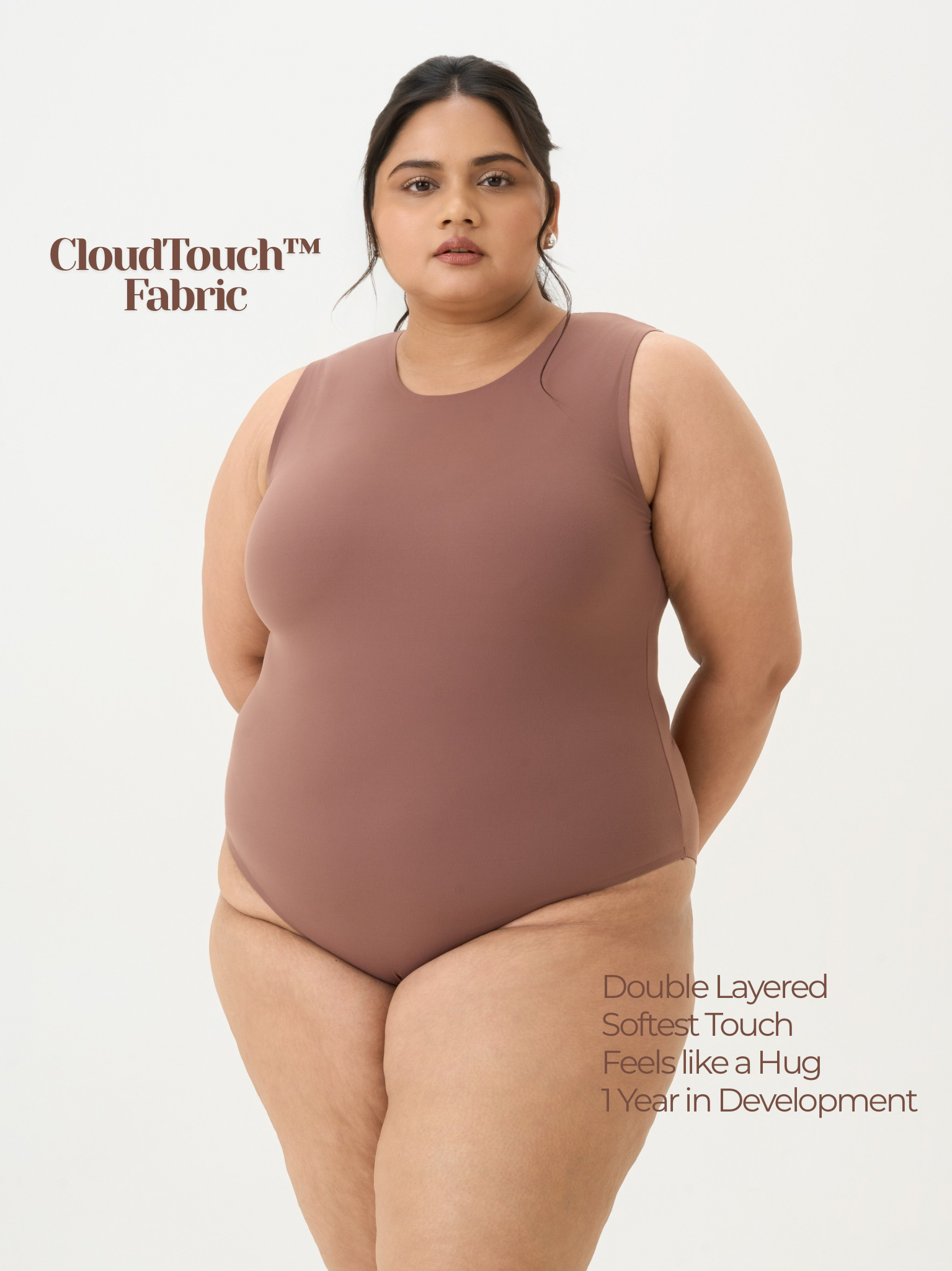 High Neck Sleeveless Bodysuit